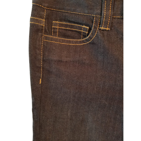 Ann Taylor Slim Fit Blue Capri Women's Jeans Size 4 in 32W Inseam 20 in - Picture 3 of 6